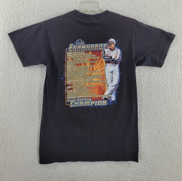 Vtg Chase Dale Earnhardt T-Shirt Youth XL 18/20 NASCAR Champ 2-Sided Graphic Y2K - Picture 11 of 11